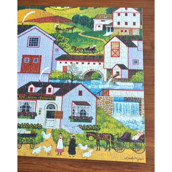CHARLES WYSOCKI 1000 PIECE JIGSAW PUZZLE "Virginia's Nest" with poster - Picture 3 of 9